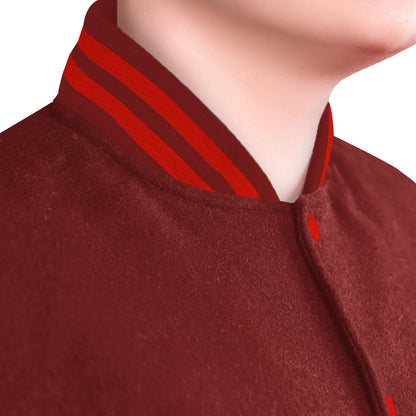 Red-Wool Sleeves & Wool Body