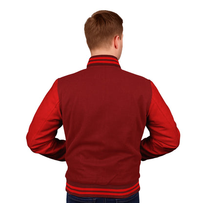 Red-Wool Sleeves & Wool Body