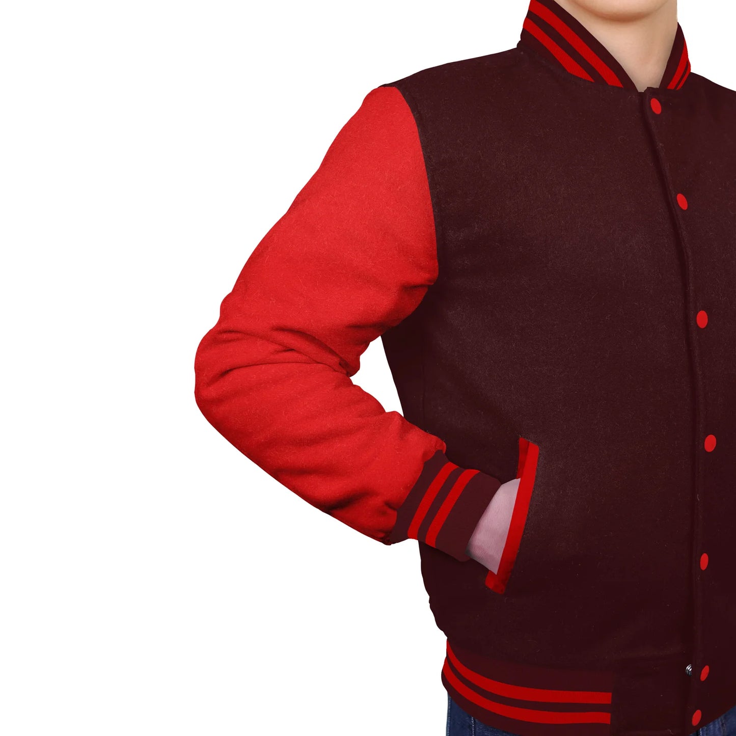 Red-Wool Sleeves & Wool Body