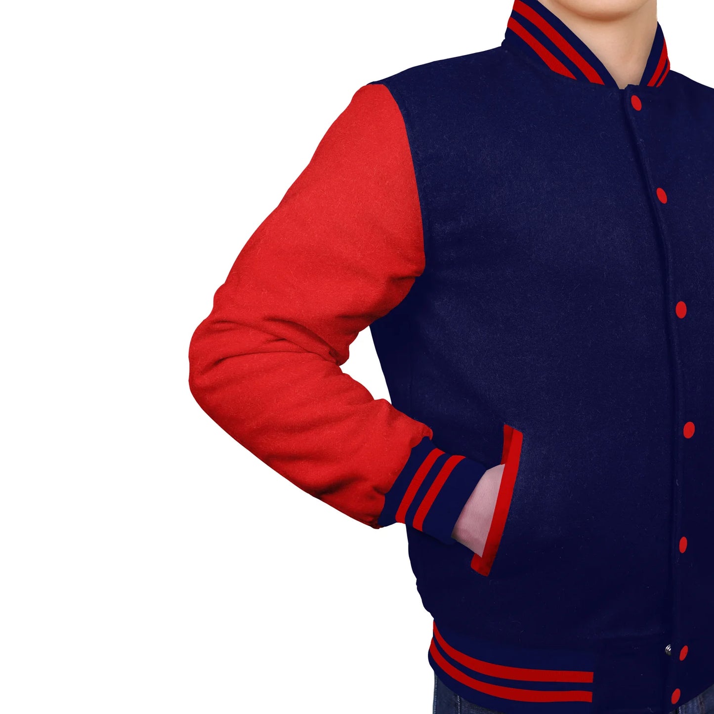 Red-Wool Sleeves & Wool Body