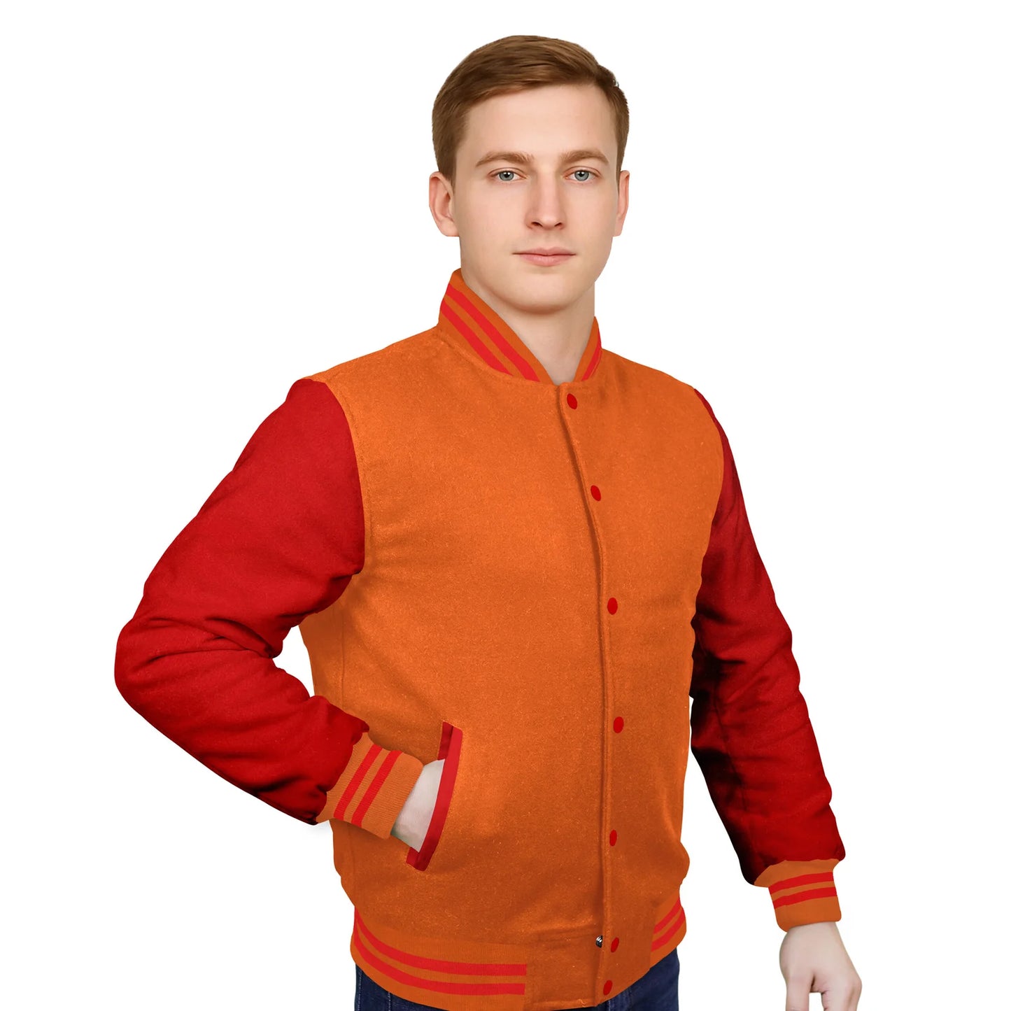 Red-Wool Sleeves & Wool Body