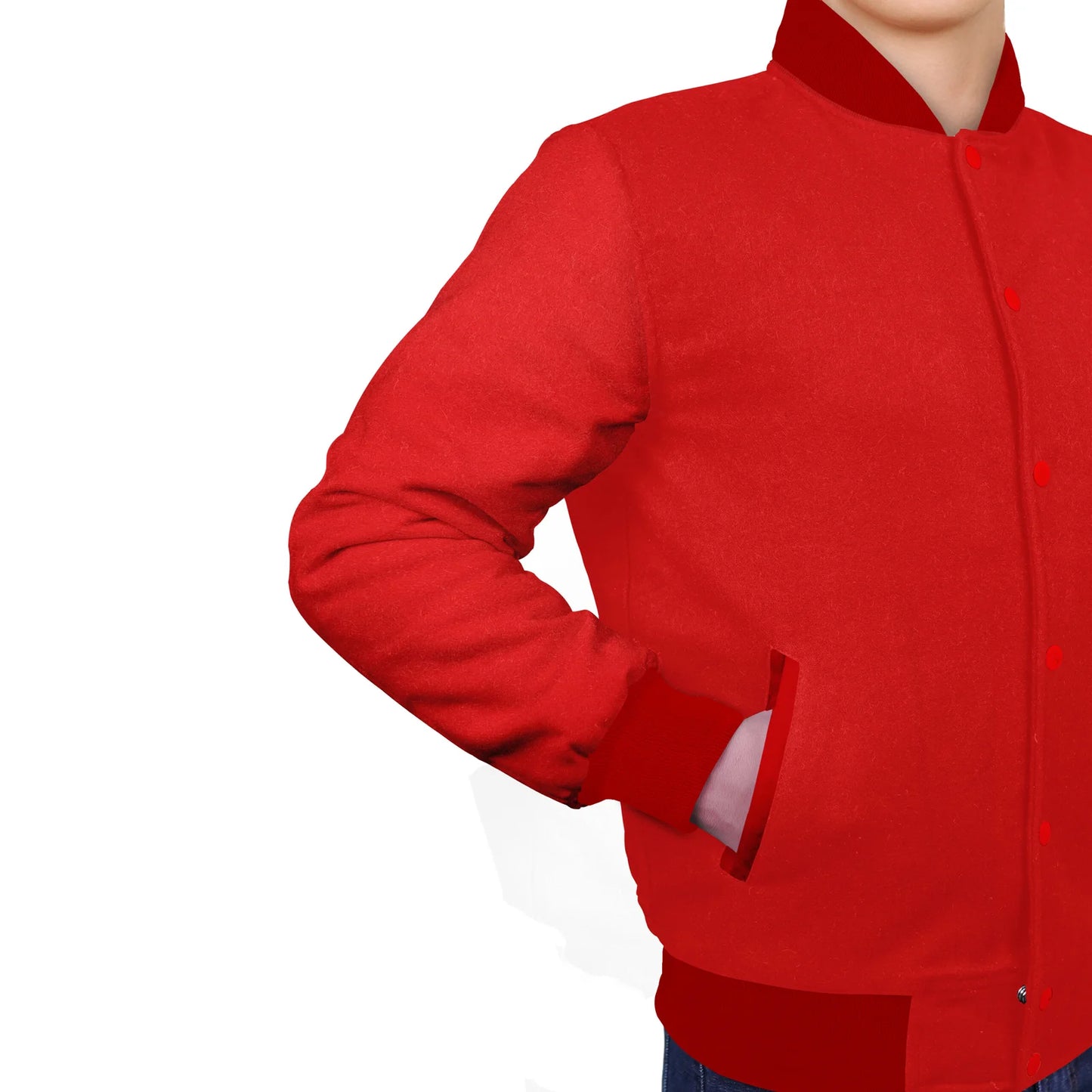 Red-Wool Sleeves & Wool Body