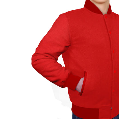Red-Wool Sleeves & Wool Body