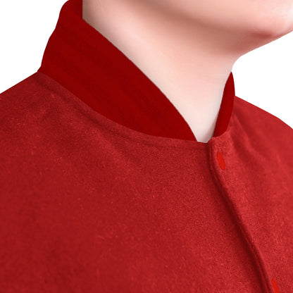 Red-Wool Sleeves & Wool Body