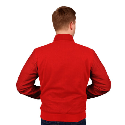 Red-Wool Sleeves & Wool Body