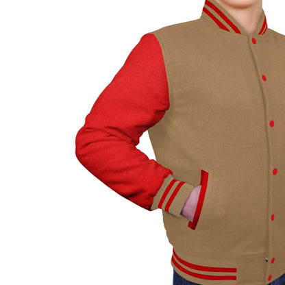 Red-Wool Sleeves & Wool Body