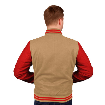 Red-Wool Sleeves & Wool Body