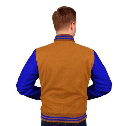 Royal Blue-Wool Sleeves & Wool Body