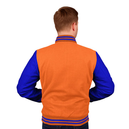 Royal Blue-Wool Sleeves & Wool Body