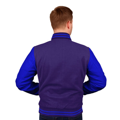 Royal Blue-Wool Sleeves & Wool Body