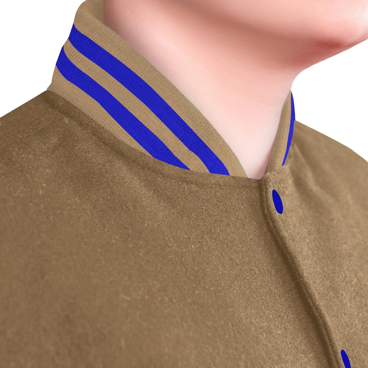 Royal Blue-Wool Sleeves & Wool Body