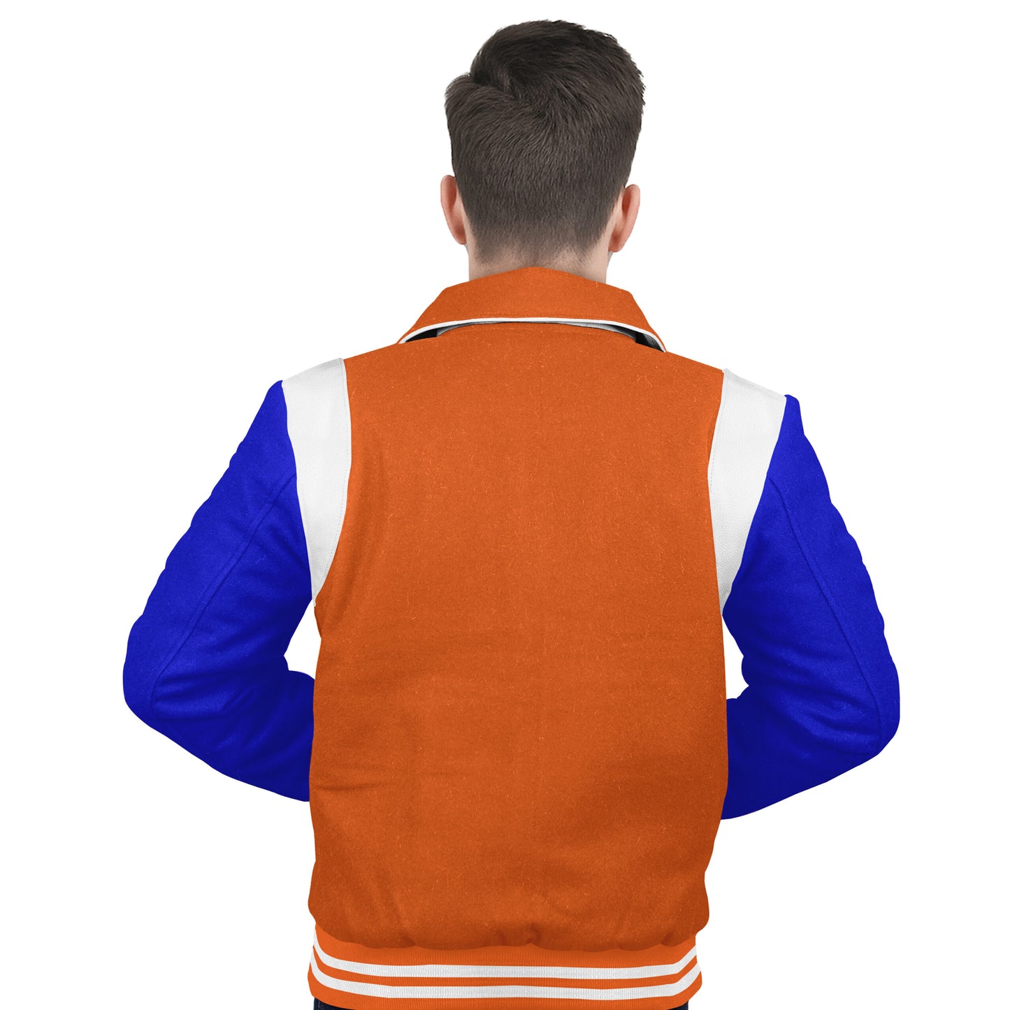 Royal Blue-Wool Sleeves & Wool Body (Retro)