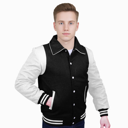 White-Wool Sleeves & Wool Body (Retro)