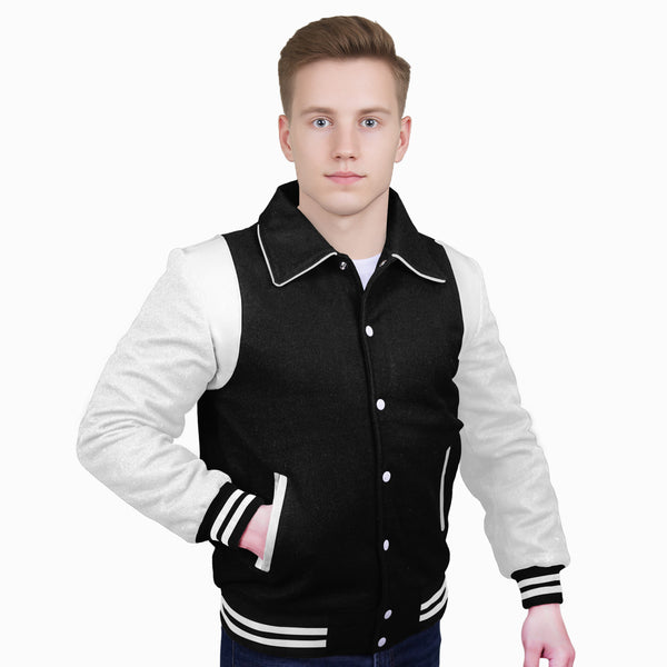 White-Wool Sleeves & Wool Body (Retro)