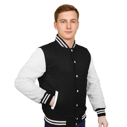 White-Wool Sleeves & Wool Body