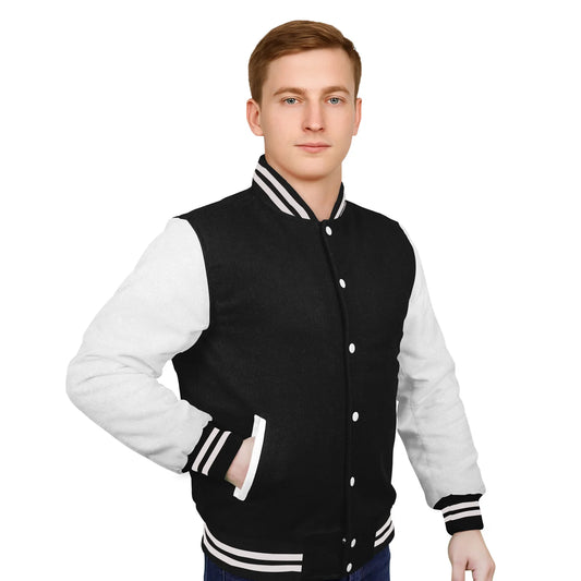 White-Wool Sleeves & Wool Body