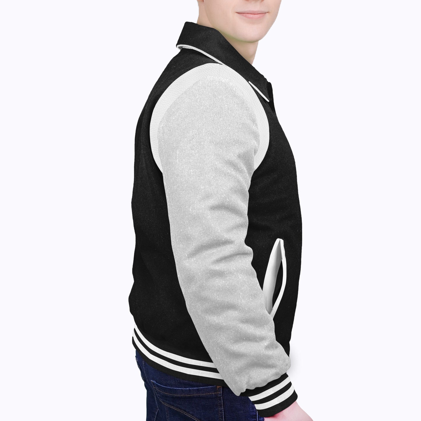 White-Wool Sleeves & Wool Body (Retro)