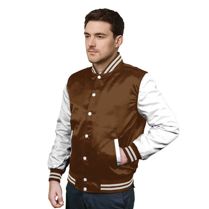 White-Satin Sleeves & Satin Body