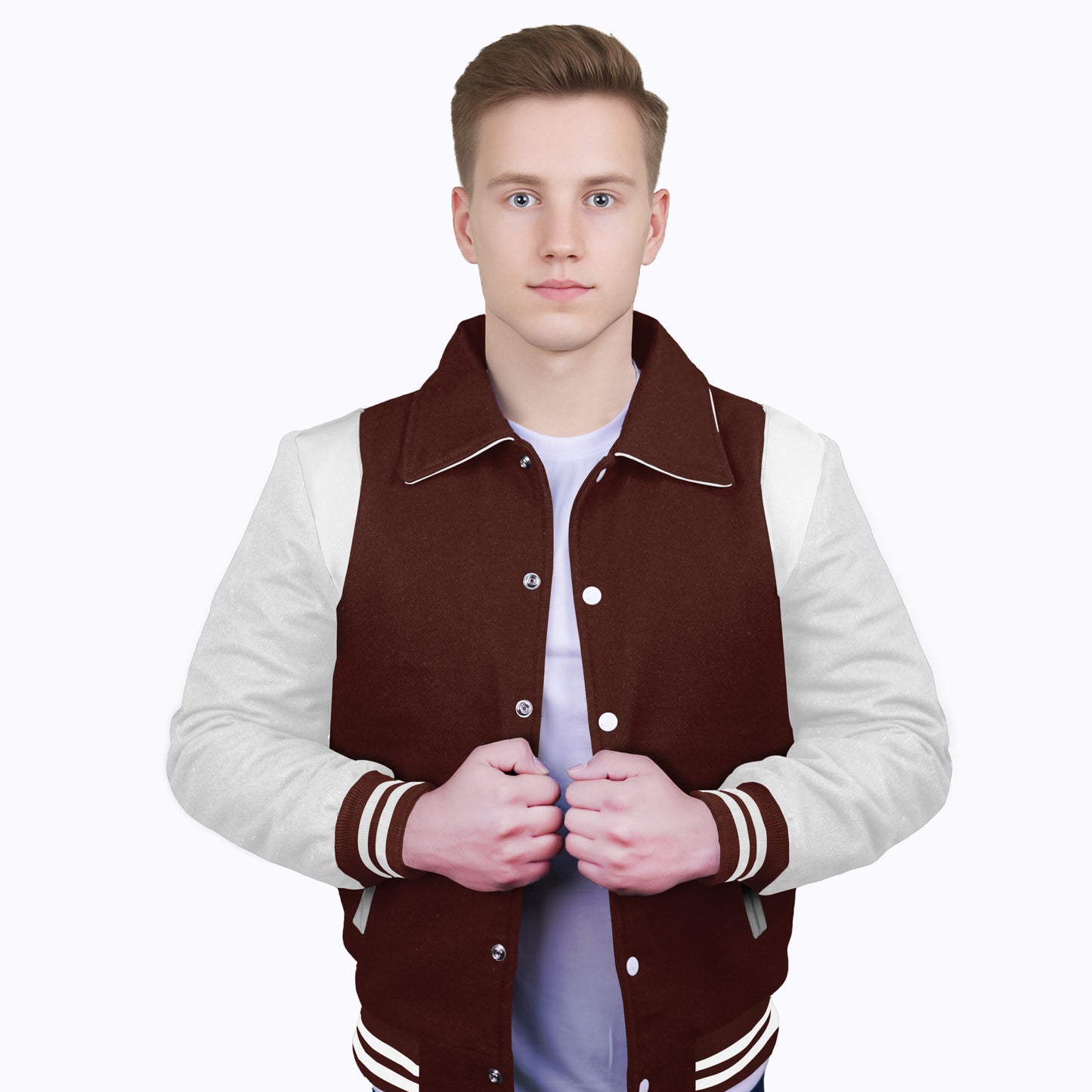 White-Wool Sleeves & Wool Body (Retro)