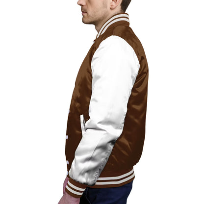 White-Satin Sleeves & Satin Body