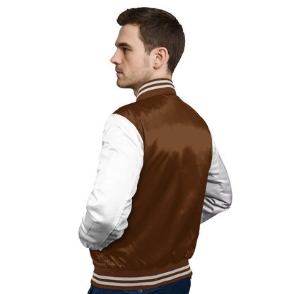 White-Satin Sleeves & Satin Body