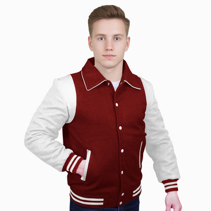 White-Wool Sleeves & Wool Body (Retro)