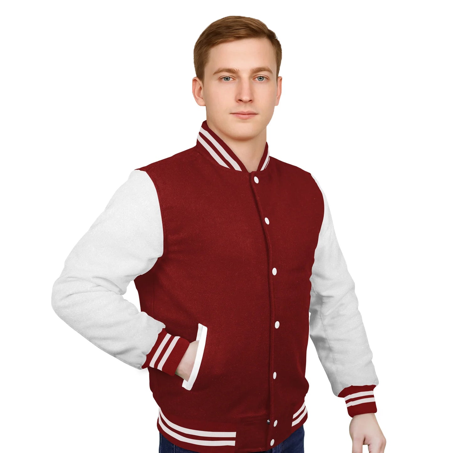 White-Wool Sleeves & Wool Body