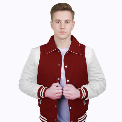 White-Wool Sleeves & Wool Body (Retro)