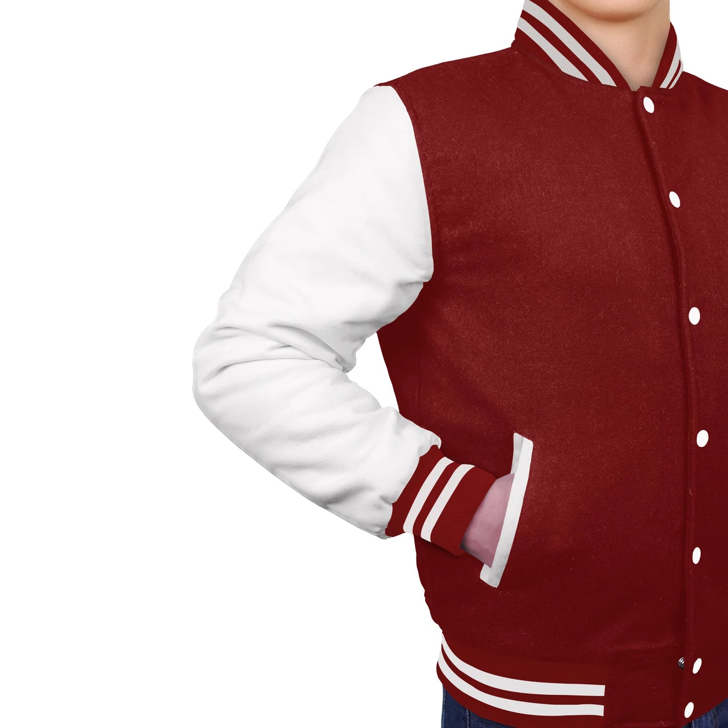 White-Wool Sleeves & Wool Body