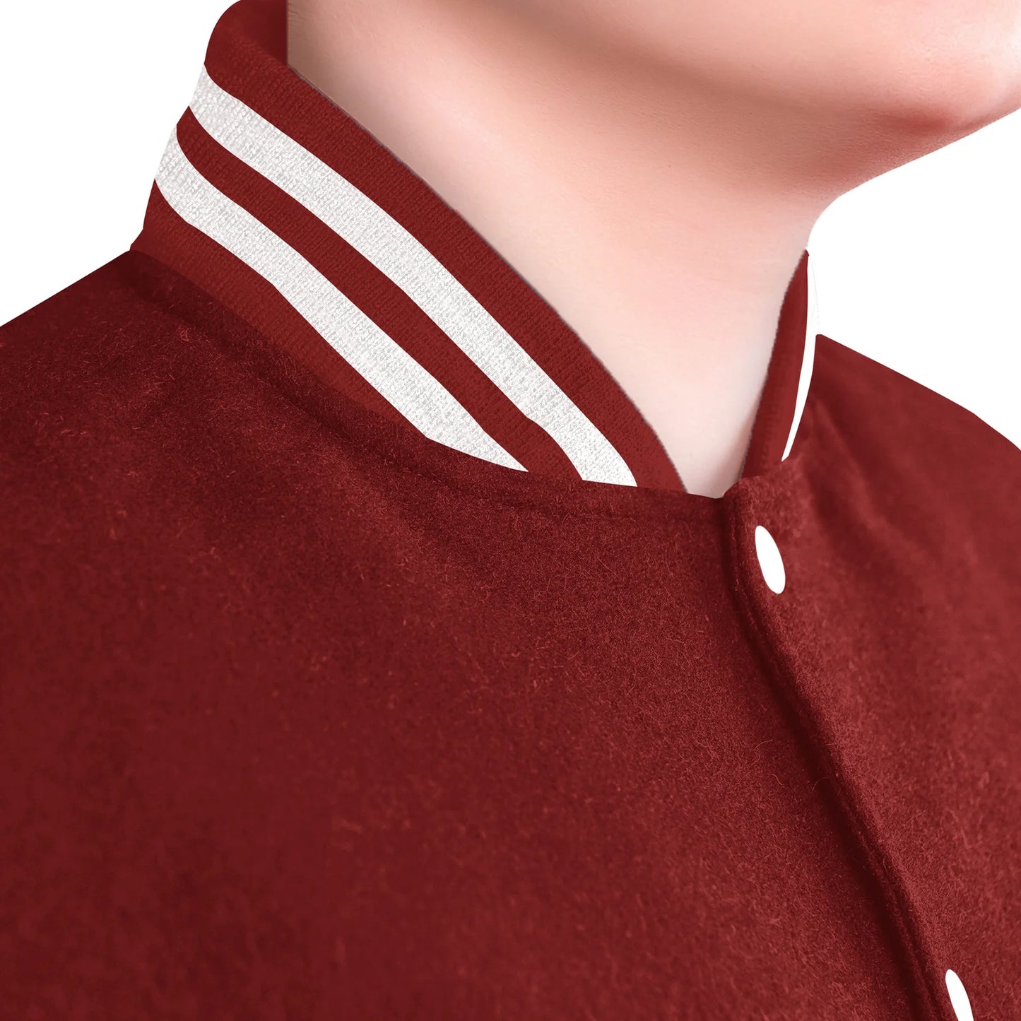 White-Wool Sleeves & Wool Body