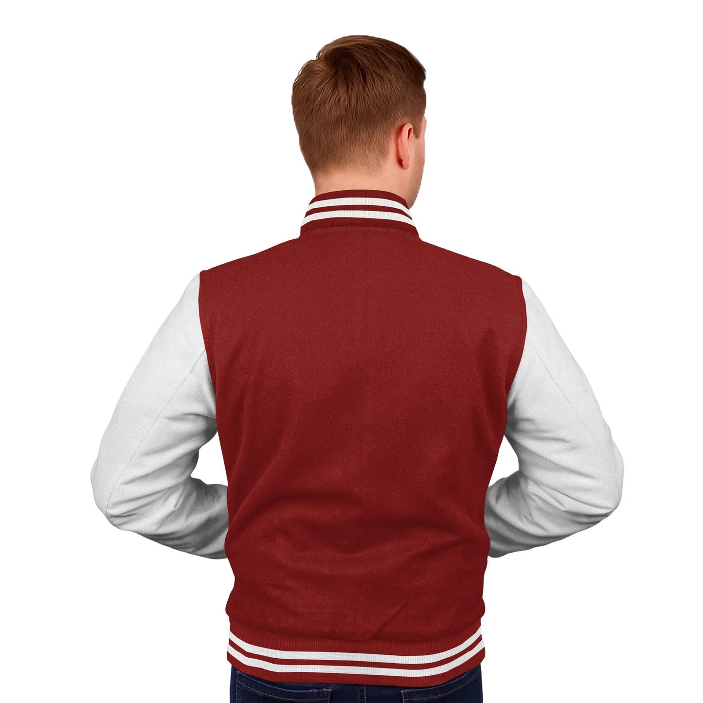 White-Wool Sleeves & Wool Body