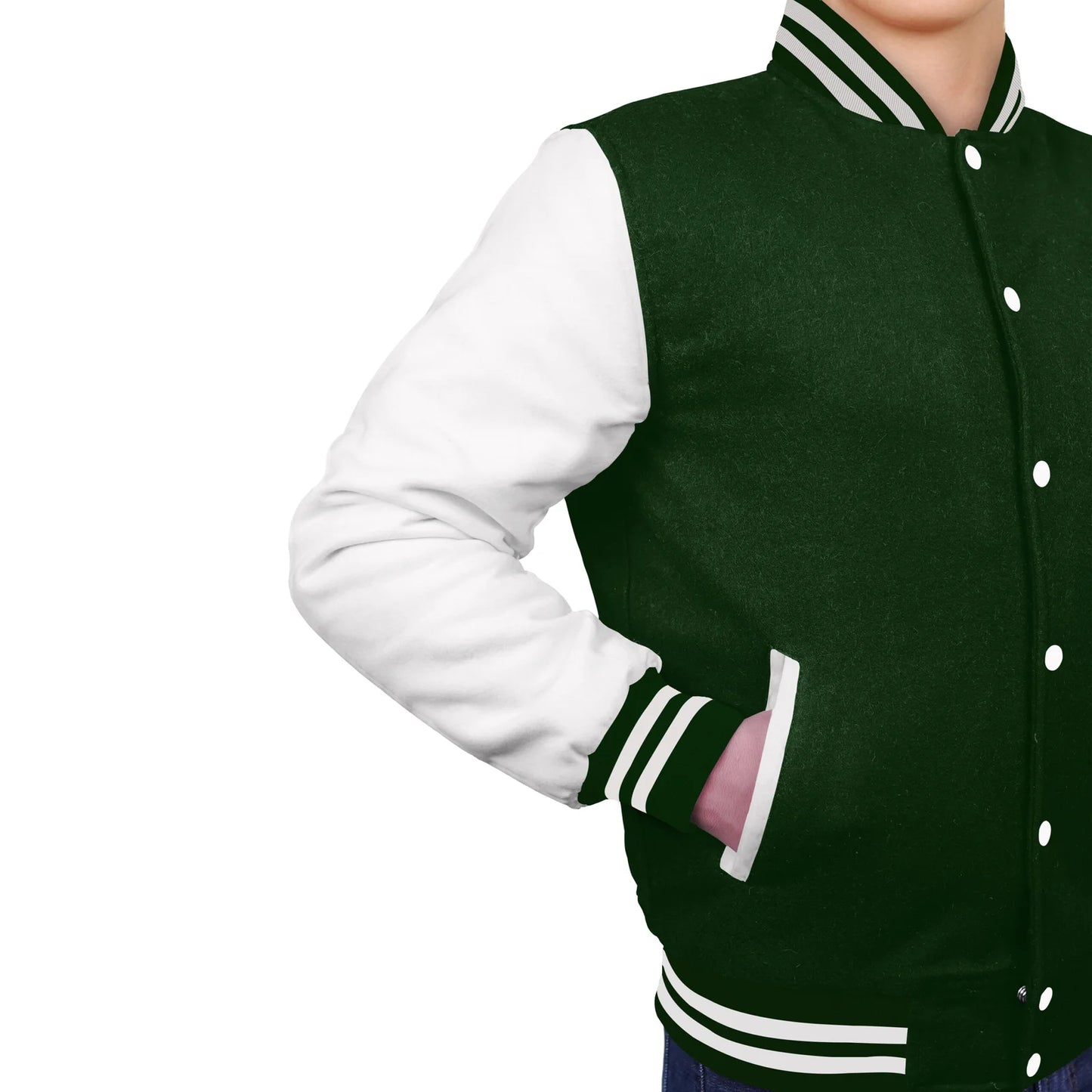 White-Wool Sleeves & Wool Body