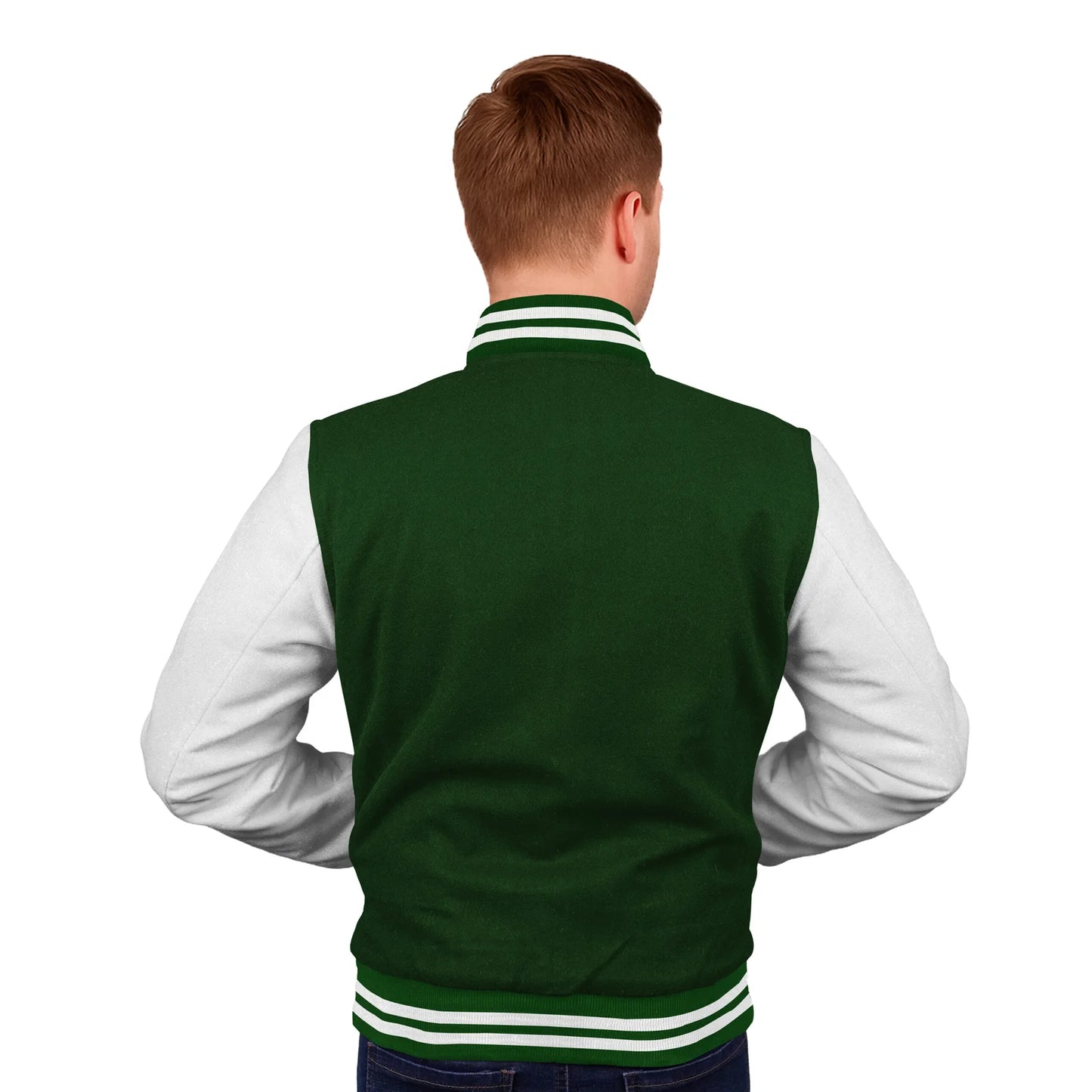 White-Wool Sleeves & Wool Body