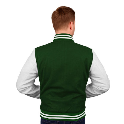 White-Wool Sleeves & Wool Body