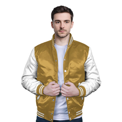 White-Satin Sleeves & Satin Body