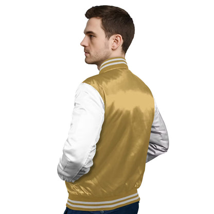 White-Satin Sleeves & Satin Body