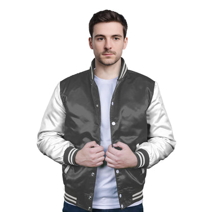 White-Satin Sleeves & Satin Body