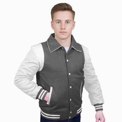 White-Wool Sleeves & Wool Body (Retro)