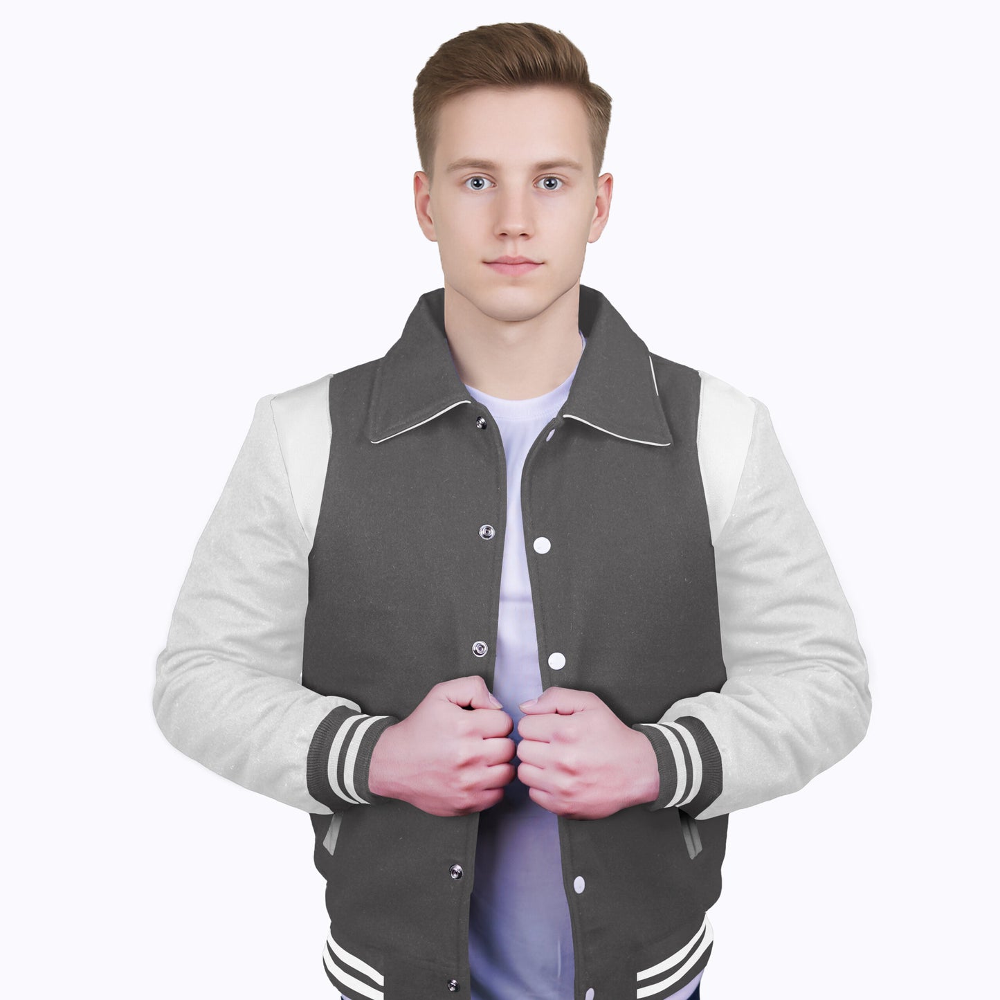 White-Wool Sleeves & Wool Body (Retro)