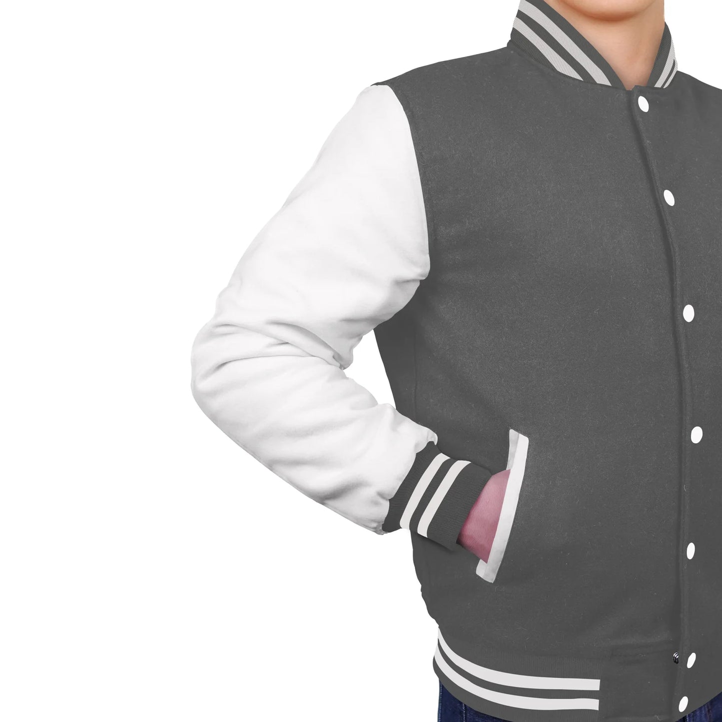 White-Wool Sleeves & Wool Body