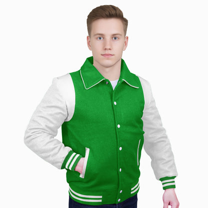 White-Wool Sleeves & Wool Body (Retro)