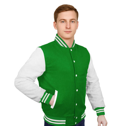 White-Wool Sleeves & Wool Body