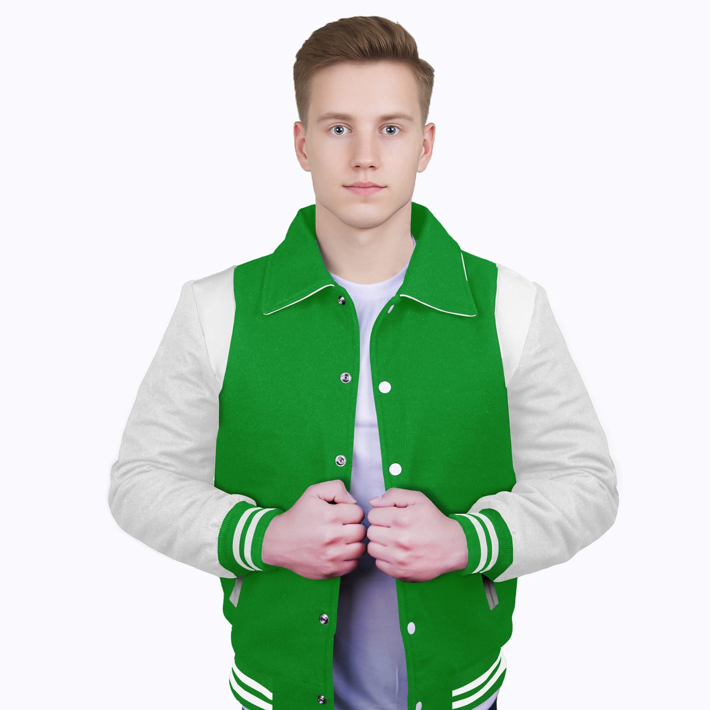 White-Wool Sleeves & Wool Body (Retro)