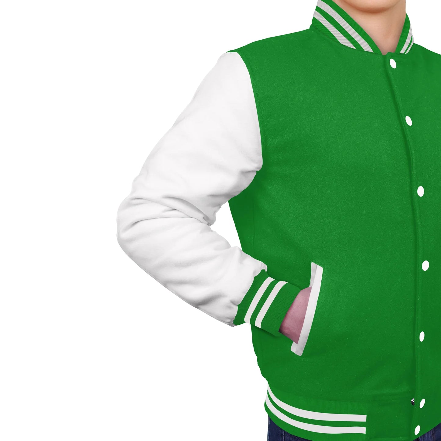 White-Wool Sleeves & Wool Body