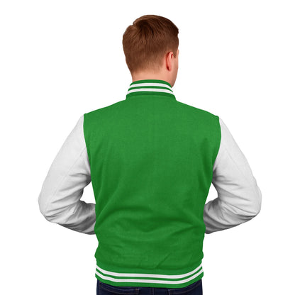 White-Wool Sleeves & Wool Body