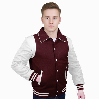 White-Wool Sleeves & Wool Body (Retro)