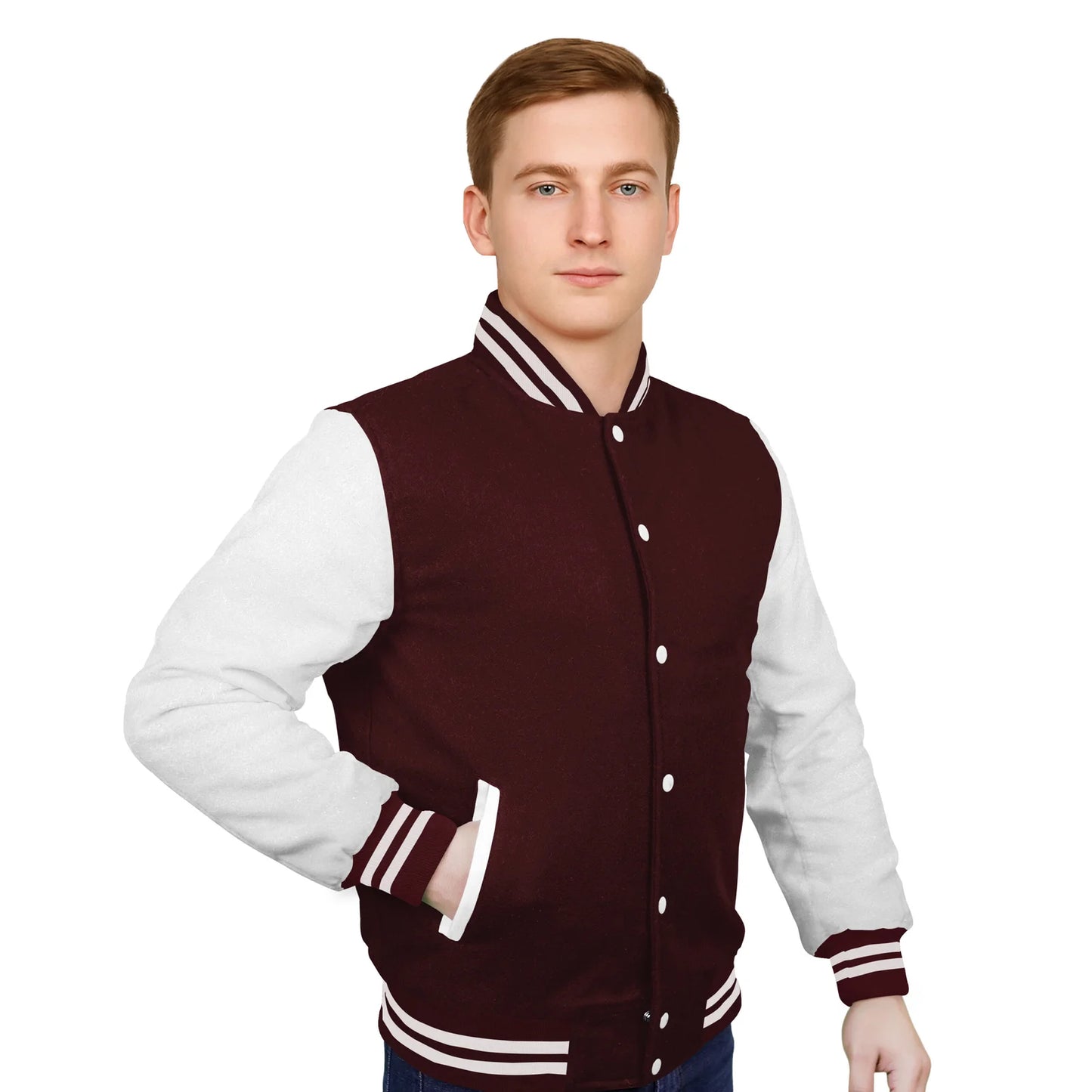 White-Wool Sleeves & Wool Body