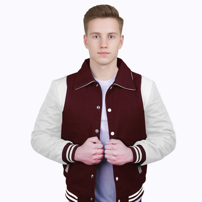 White-Wool Sleeves & Wool Body (Retro)