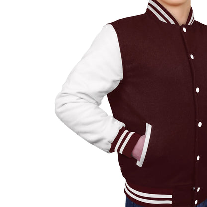 White-Wool Sleeves & Wool Body