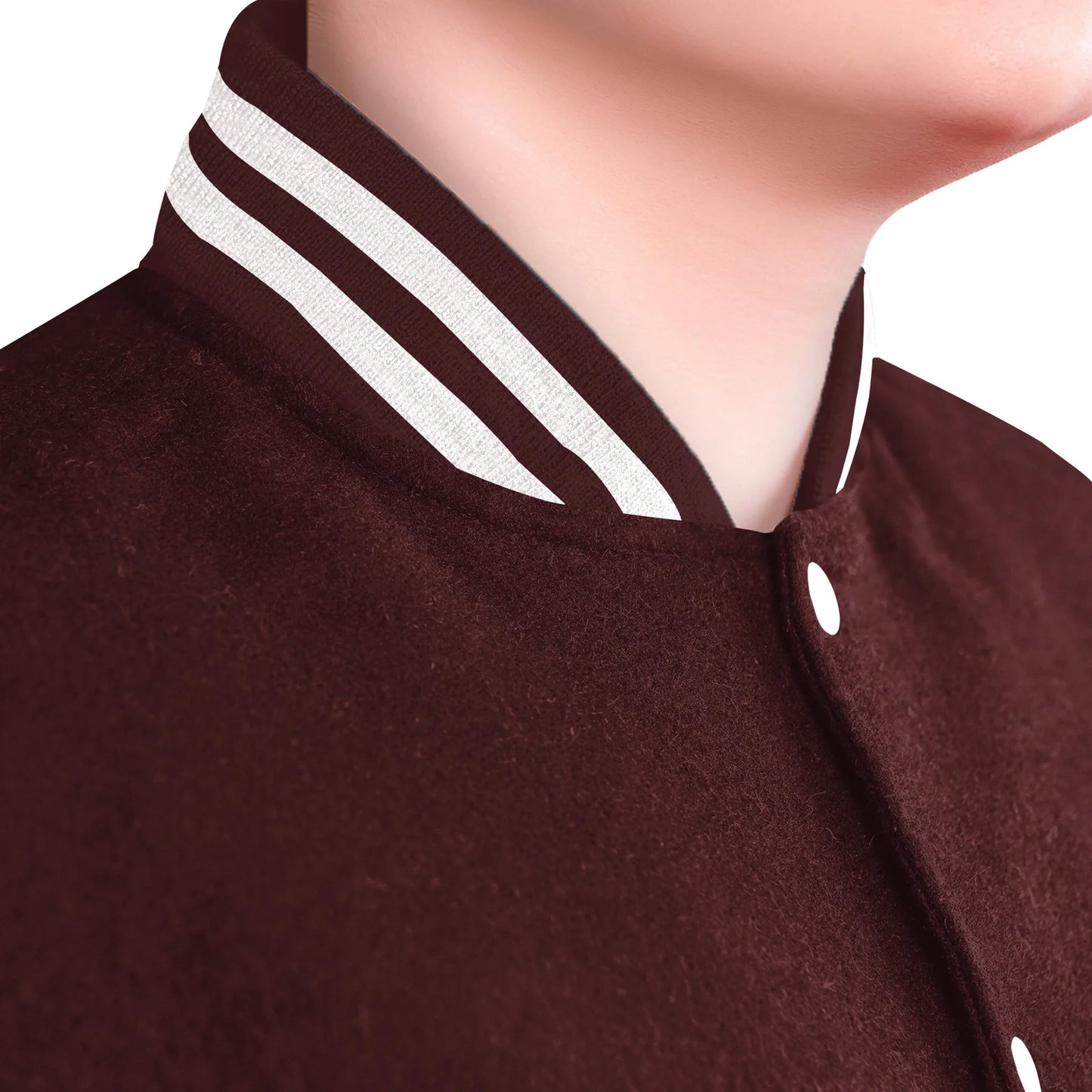 White-Wool Sleeves & Wool Body